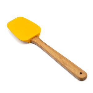 Espátula de Silicone 25,5cm Amarela - Nativus