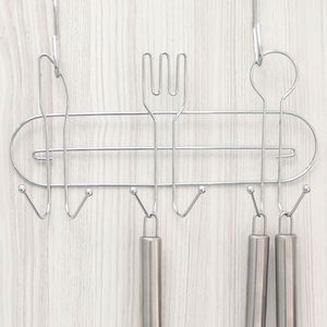Suporte para Cozinha com 6 Ganchos Querida 15,5x30,1cm - Arthi
