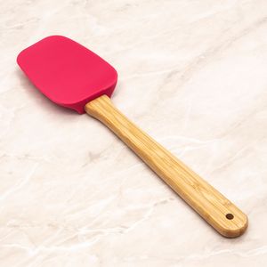 Espátula de Silicone 25,5cm Rosa - Nativus