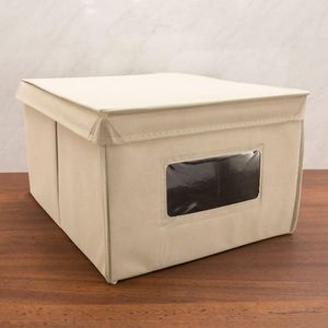 Caixa Organizadora Retangular com Visor 25x45cm - Home Space