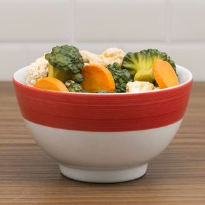 Bowl de Porcelana Dh 13cm Vermelho - Schmidt