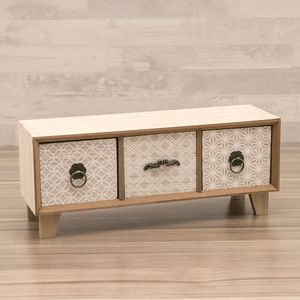 Porta Objetos de Madeira 30cm - Sottile