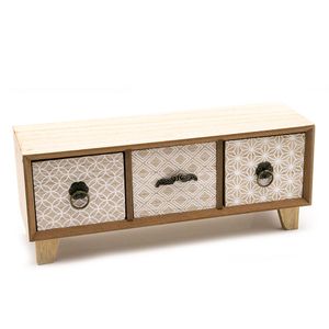 Porta Objetos de Madeira 30cm - Sottile
