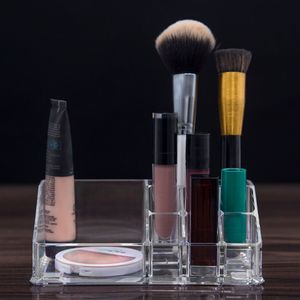 Organizador de Maquiagem 9 Divisórias Clear Transparente - Sottile