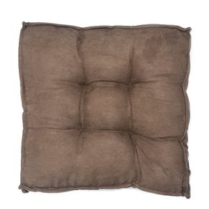 Futon Suede Marrom 45x45cm - Shelter