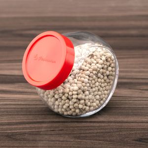 Pote de Vidro Redondo 200mL Vermelho - Pasabahce