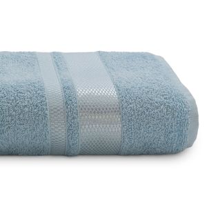 Toalha de Banho Melody 70x130cm Azul Bebê - Camesa