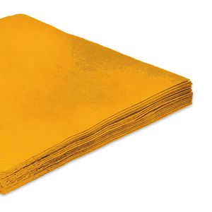 Guardanapo de Papel Folha Dupla 20 Folhas Amarelo - Silver Plastic