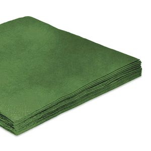 Guardanapo de Papel Folha Dupla 20 Folhas Verde - Silver Plastic