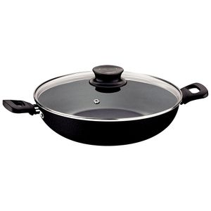 Panela Wok Antiaderente Formia 28cm Preta - Tramontina
