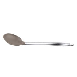 Colher de Silicone com Cabo De Inox 33,5cm Cinza - Brinox