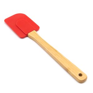 Espátula de Silicone Reta 26cm Vermelha - Nativus