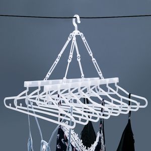 Varal Cabideiro com 8 Cabides - Cristal