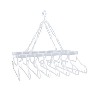 Varal Cabideiro com 8 Cabides - Cristal