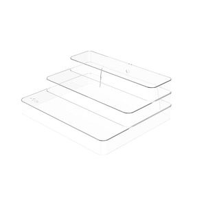 Organizador Multinível Clear Natural - Martiplast