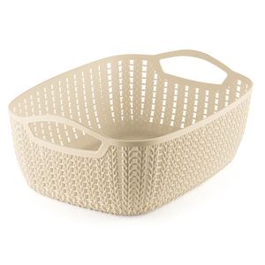 Cesto Organizador 29cm Bege - Ordene