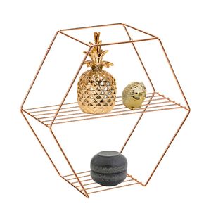 Prateleira 37,5cm Hexagonal Rosé - Arthi