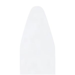 Capa para Tábua de Passar Roupa 45x121cm Branco - Lenox