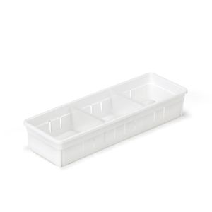 Organizador para Gavetas com Divisórias Pequeno Branco - Arthi