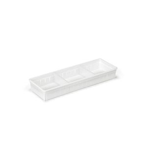 Organizador de Gavetas com Divisórias Grande Branco - Arthi