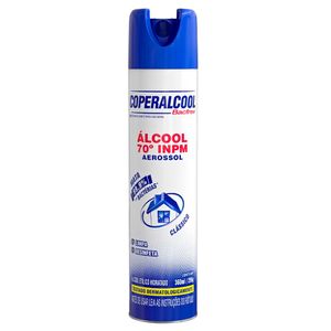 Álcool 70 Aerossol Spray 360mL Bacfree Clássico - Coperalcool