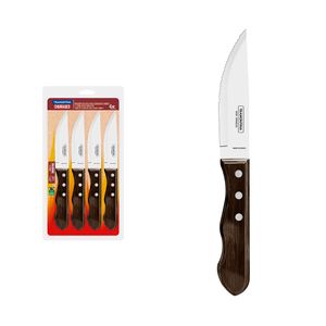 Jogo de Facas Jumbo Polywood Castanho 4 Peças - Tramontina