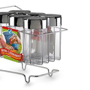 Porta Condimentos Carrinho com 6 Peças - Arthi