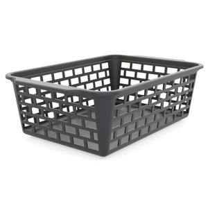 Cesta Organizadora New 19,5cm Preta - Utility