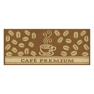 Jogo de Tapetes para Cozinha 3 Peças Hot Coffee - Têxtil J. Serrano