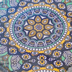 Guardanapo de Papel Mandala Verde 33cm - Sur La Table