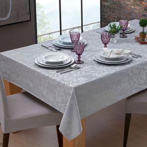 Toalha de Mesa Quadrada 1,40x1,40m Mila Branco - Branyl