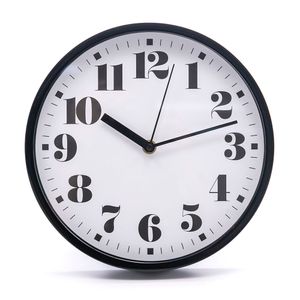Relógio de Parede 24,5cm Preto - Sottile