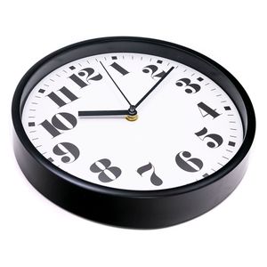 Relógio de Parede 24,5cm Preto - Sottile