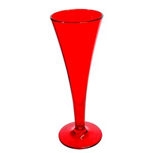 Taça Sedução para Champagne 240mL Vermelho - Salute