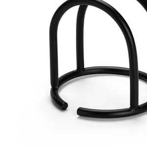 Porta Guardanapo 11,5cm Elite Black - Arthi
