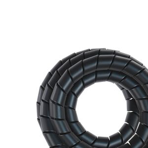 Organizador de Cabos 1,5mx12mm Preto - Sforplast