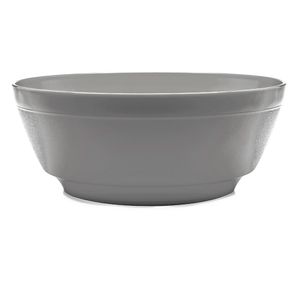 Saladeira de Plástico Luna 25cm Chumbo - Martiplast