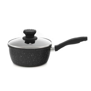 Panela Antiaderente Angra 20cm Preta - Meridional