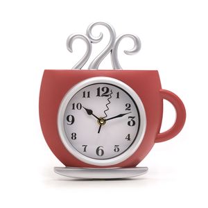 Relógio de Parede 25,4cm Xícara Vermelha - Sottile