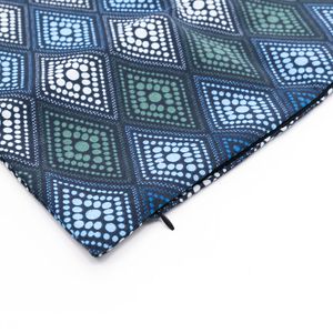 Capa para Almofada Acqua Linea 42x42cm Losango Azul - Branyl
