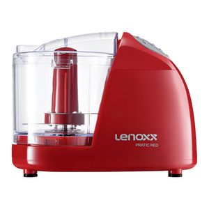 Mini Processador Pratic Vermelho - Lenoxx