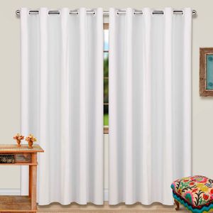Cortina para Sala / Quarto Blackout 2,8x2,3m Branca - Comoditá