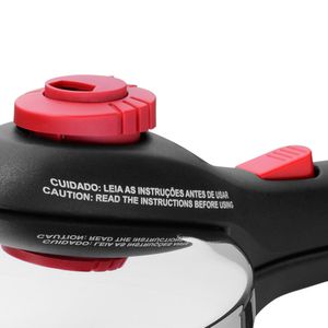 Panela de Pressão Supra 4,5l Prata - Brinox