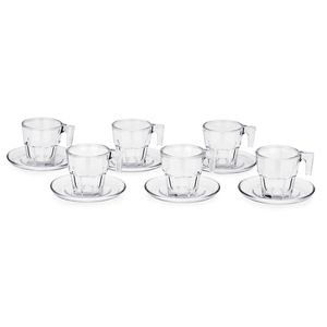 Jogo de Xícaras De Café Pavillion 6 Peças 70mL - Haus