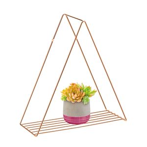 Prateleira Triângulo 40cm Rosé - Arthi