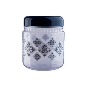 Porta Mantimentos Jazz 600mL Azulejos - Tiba