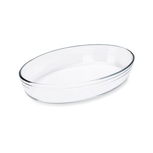 Assadeira de Vidro Oval Cheff 3l - Brinox