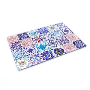 Tábua de Vidro Retangular Azulejo Português 20x30cm - Solei