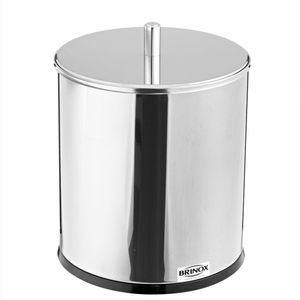 Lixeira Inox com Tampa Decorline 5,4 L - Brinox
