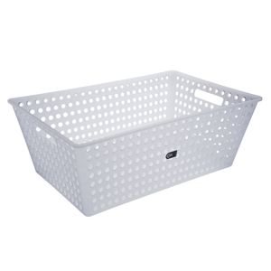 Cesta Organizadora Retangular 22x60cm Natural - Coza